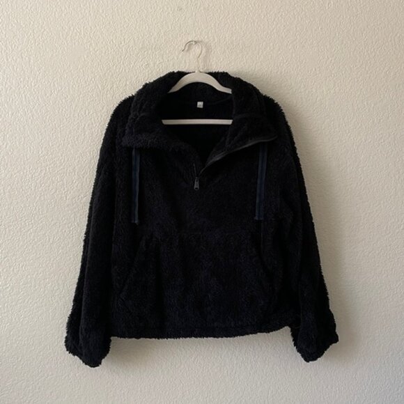Free People Big Sky Jacket FP Movement Quarter Zip Fleece Pullover - Picture 4 of 16